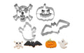 Westmark 4tlg. Set Ausstechform Halloween 1 Stück, Silber
