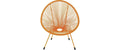 Kare Sessel Acapulco Orange
