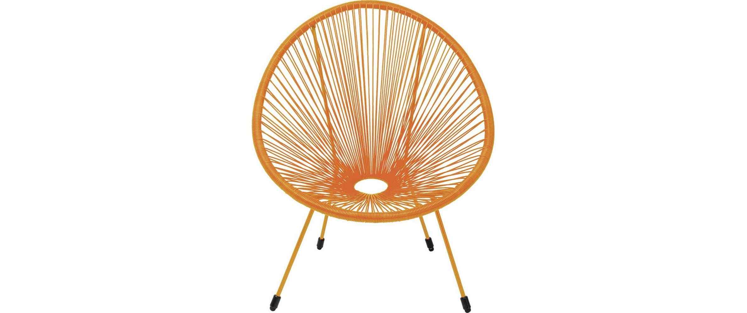 Kare Sessel Acapulco Orange