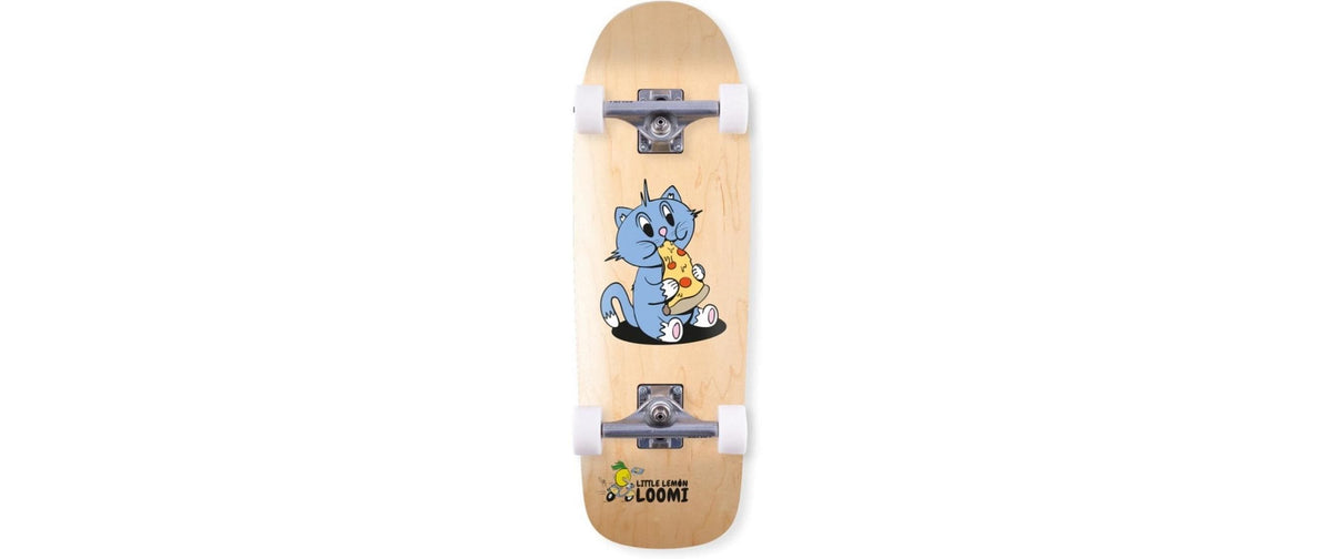 Loomi Boards Little Lemon Loomi; Skateboard «Pizza Cat»