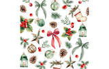 Braun + Company Servietten 25 x 25 cm 20er Pg, Cocktail Festive Decoration