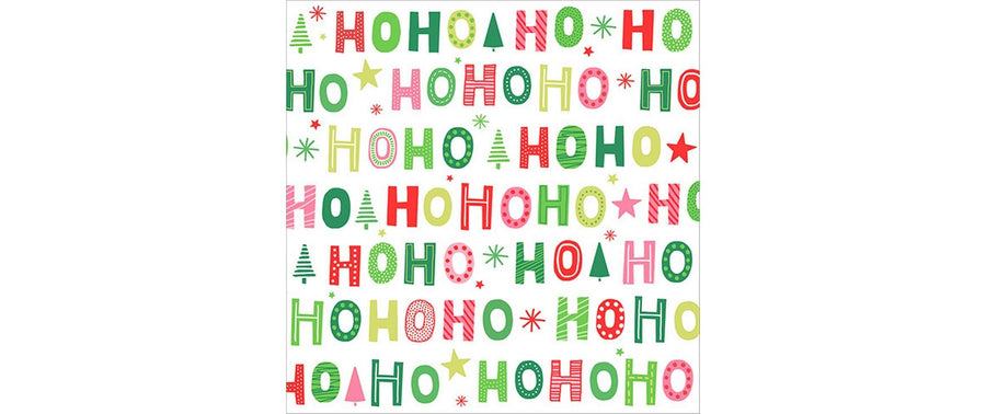 Braun + Company Servietten Atelier Funny Ho Ho 33 x 33 cm, 20 Stück