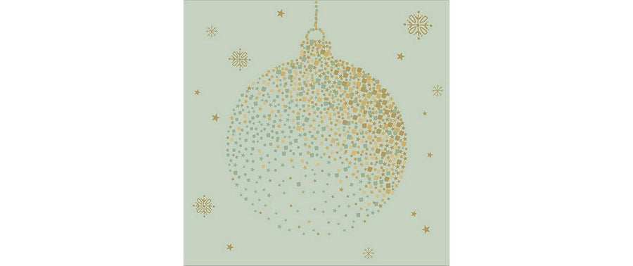 Braun + Company Servietten Atelier Festive Moment 33 x 33 cm, 20 Stück
