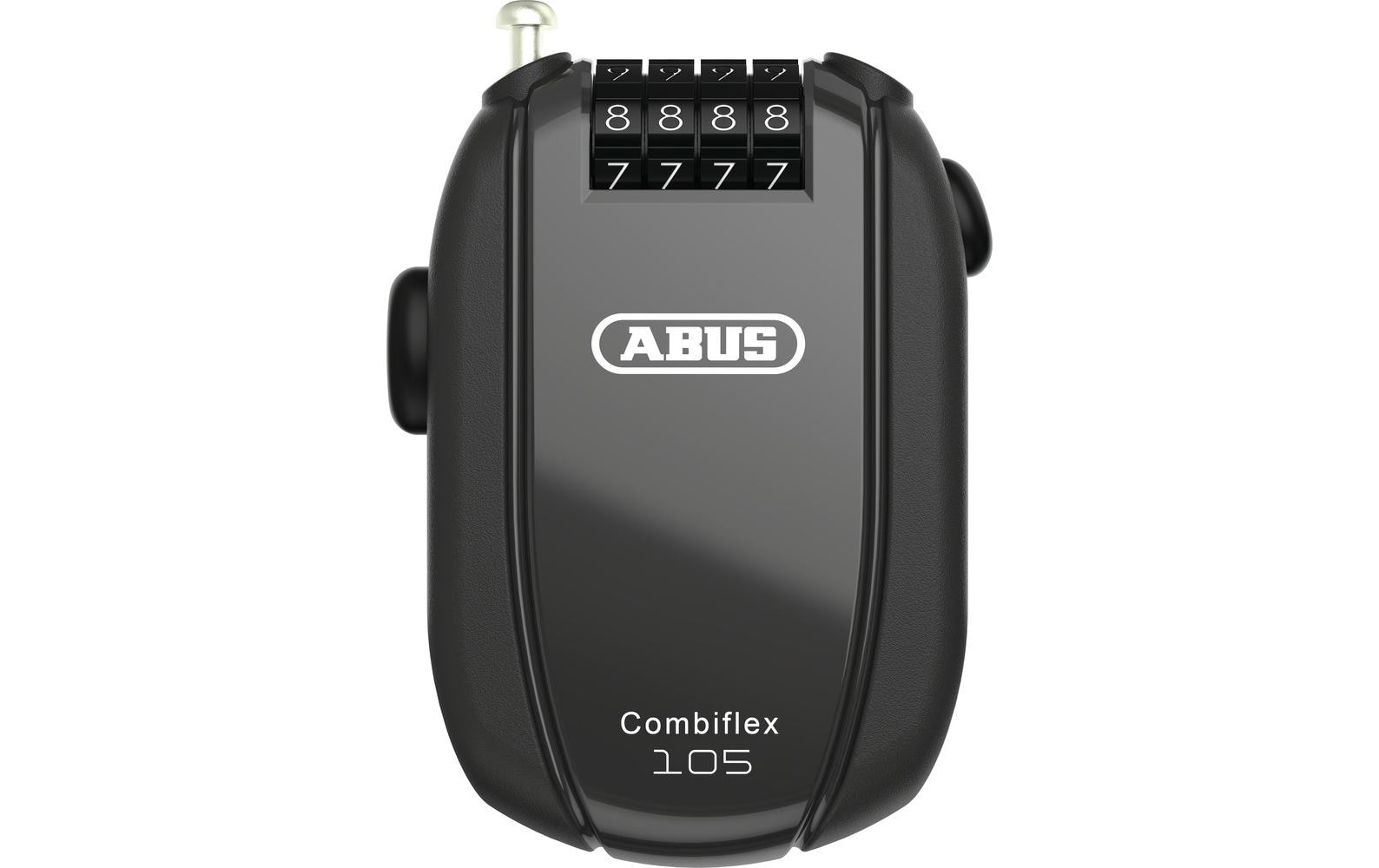 Abus Combiflex Rest 105 Code Kabelschloss, ohne Halter schwarz