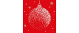 Braun + Company Servietten Atelier Festive Moment 33 x 33 cm, 20 Stück