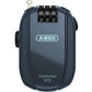 Abus Combiflex StopOver 65 Code Kunststoff Stahl Blau