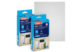tesa Fliegengitter -Set Standard, 2x 1.5 m x 1.8 m, Anthrazit