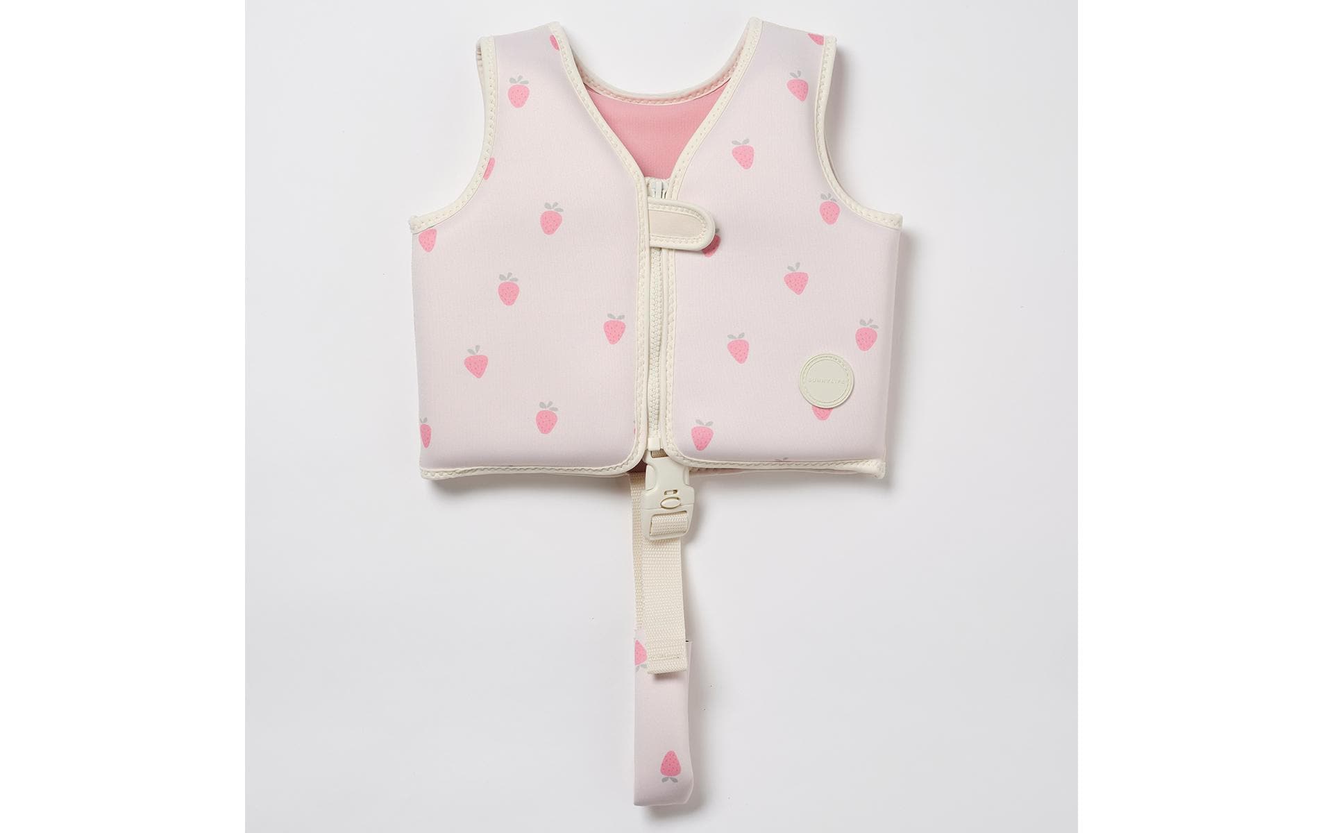 Kids Swim Vest 2-3 Strawberry Sunshine