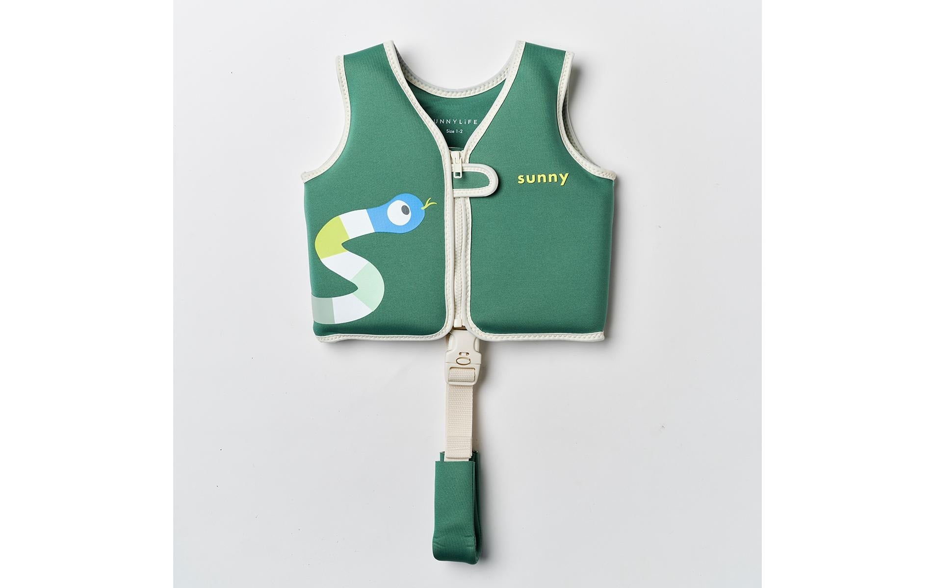 Float Vest 1-2 Into the Jungle Green