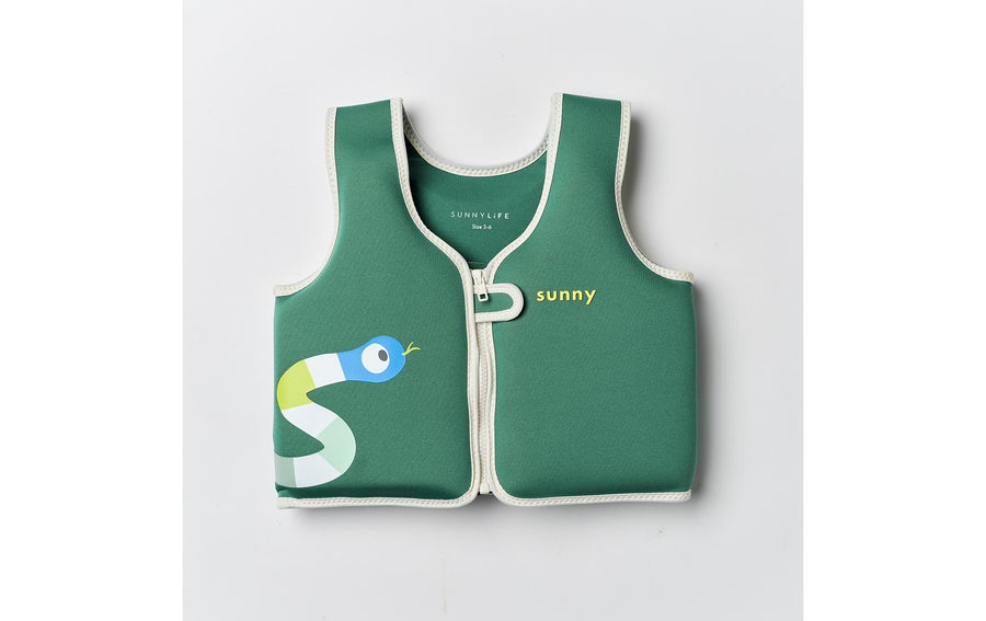 Float Vest 3-6 Into the Jungle Green