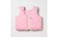Kids Swim Vest 3-6 Cotton Candy Cherry