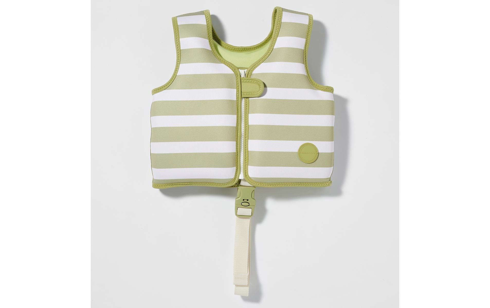 Kids Swim Vest 1-2 Into the Wild Khaki