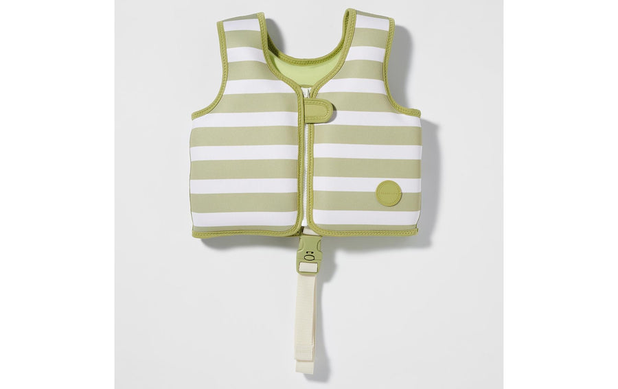 Kids Swim Vest 1-2 Into the Wild Khaki
