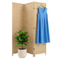 relaxdays Paravent 3-teilig aus Bambus, 120 x 170 cm, Hellbraun