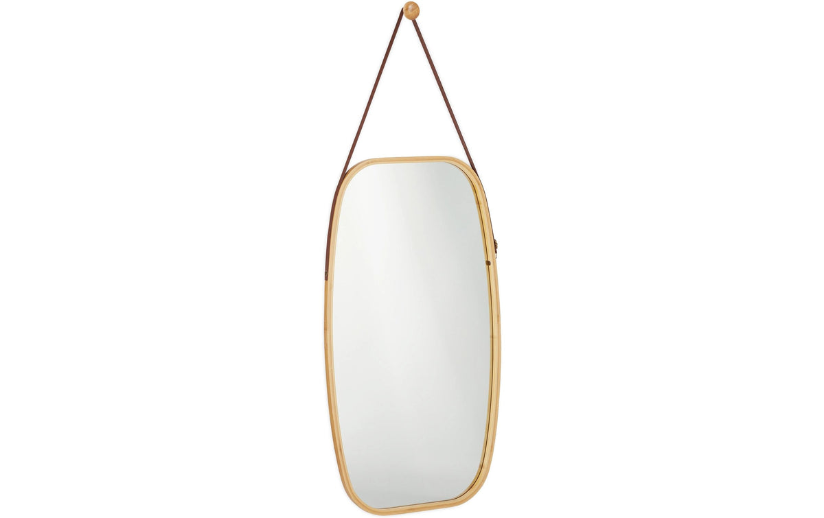 Spiegel 43.5x76.5 cm Braun Relaxdays
