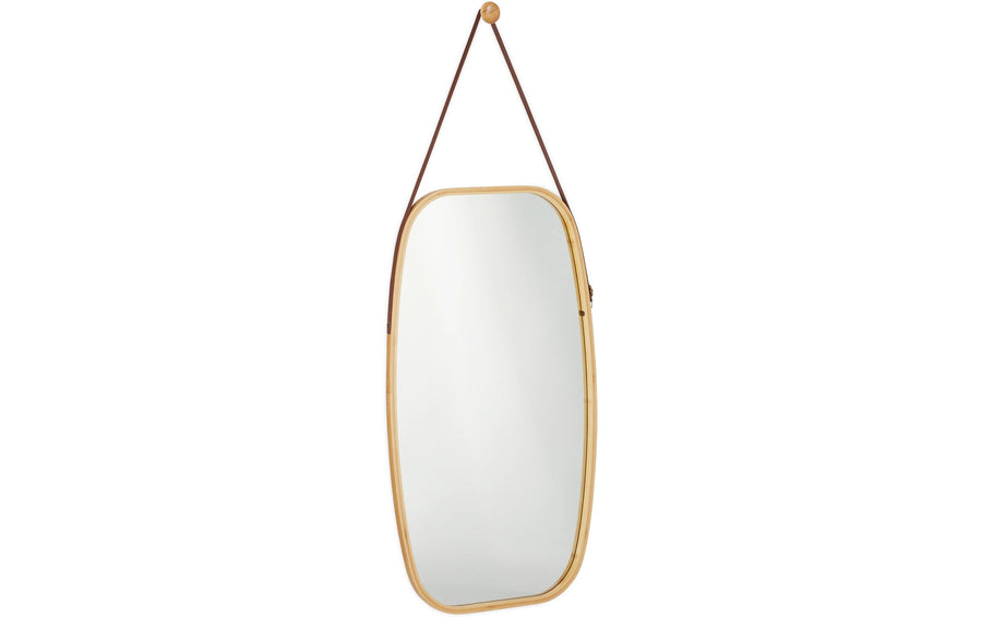 Spiegel 43.5x76.5 cm Braun Relaxdays