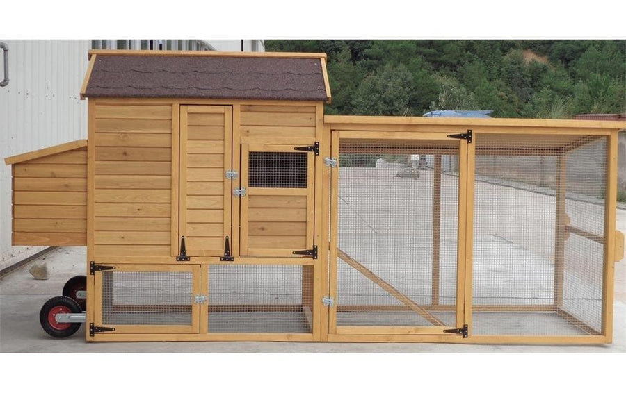 PetHomes Kleintierstall Montreux aus Massivholz