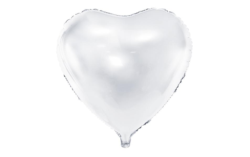 Folienballon Herz Beige Gold 45 cm von Partydeco