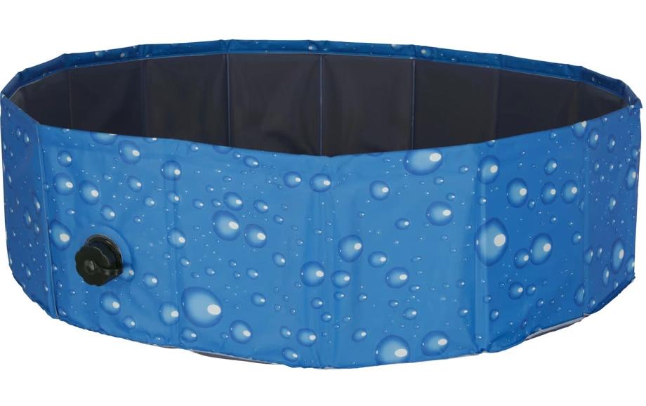 Kerbl Hundepool Bubble, 120x120x 30cm, blau