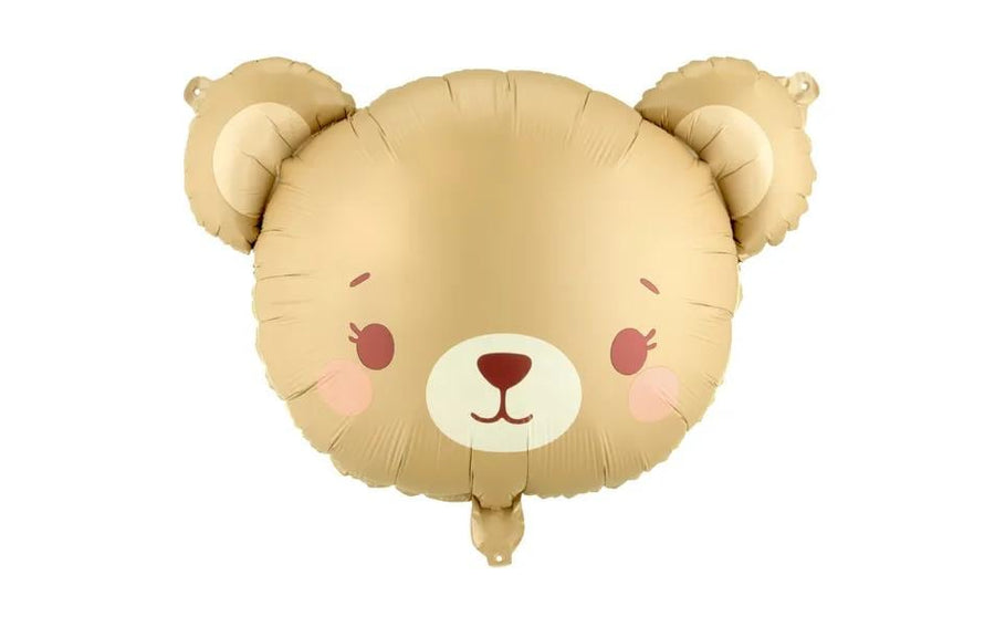 Partydeco PartyDeco Folienballon Bär Braun