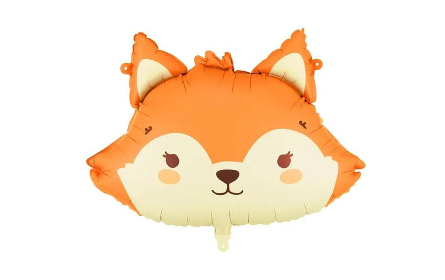 Partydeco PartyDeco Folienballon Fuchs Orange
