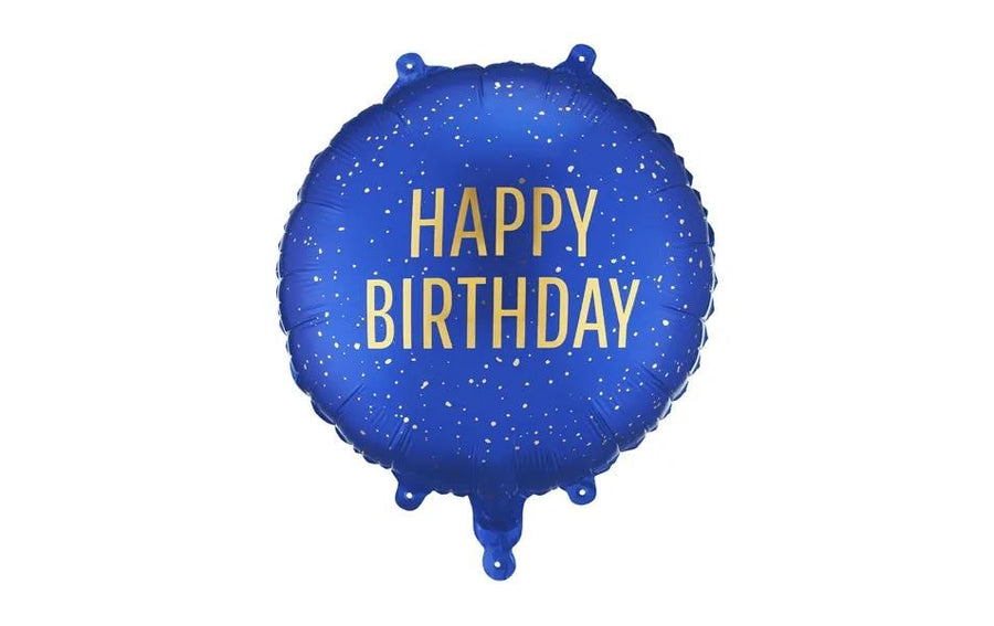 Partydeco Folienballon Bday