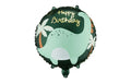 Partydeco Folienballon Scheibe Brontosaurus 35 x 35 cm