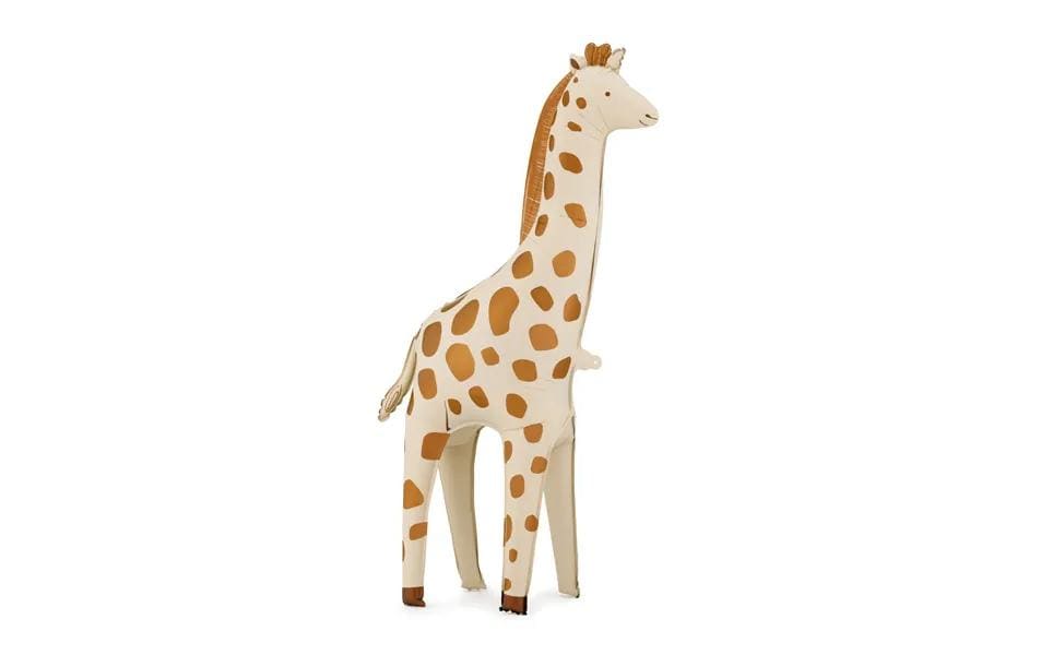 Folienballon Giraffe Beige Gold 100x120 cm Partydeco