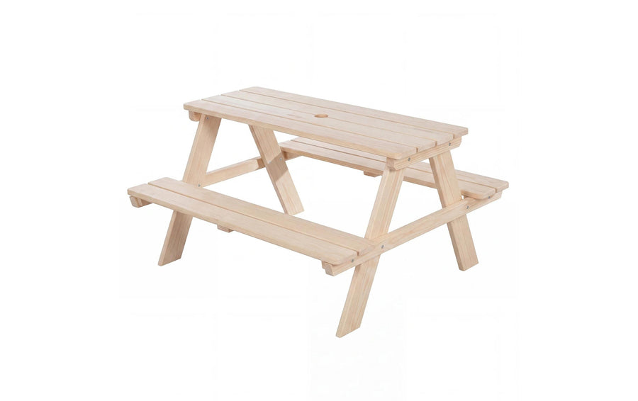 roba Kindersitzgruppe Outdoor+ Massivholz natur