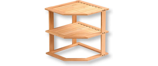 Kesper Küchenregal aus Bambus – Braun, 25 × 25 × 27 cm