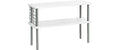 Küchenregal Weiss B 55 x H 38 x T 20 cm Kesper