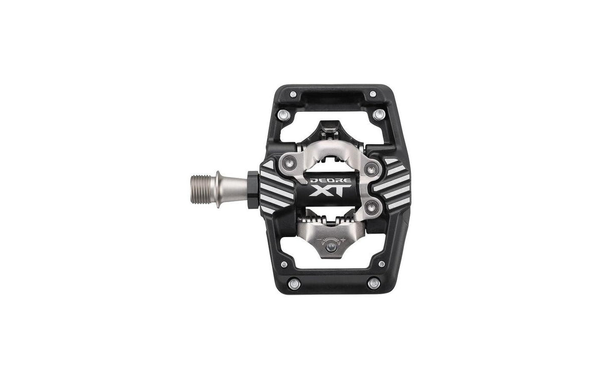 Shimano Pedal mit Cleat CL-MT001 Schwarz/Silber