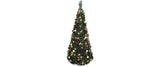 Dameco LED künstlicher Tannenbaum grün Pop-up-tree