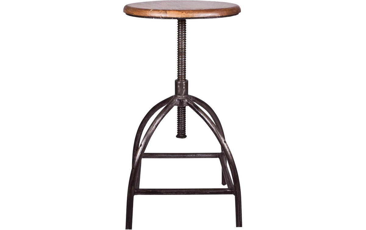 Sessel & Hocker Sire Eisen Gusseisen Stahl Mango Braun Grau