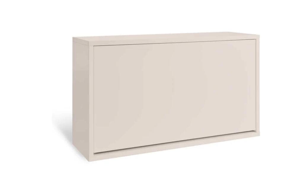 Schuhschränke Narrow ReCollector Schuhbox in Weiss, Grau und Eiche