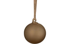Weihnachtsschmuck Glaskugeln Ø 9 cm Altgold von Blomus