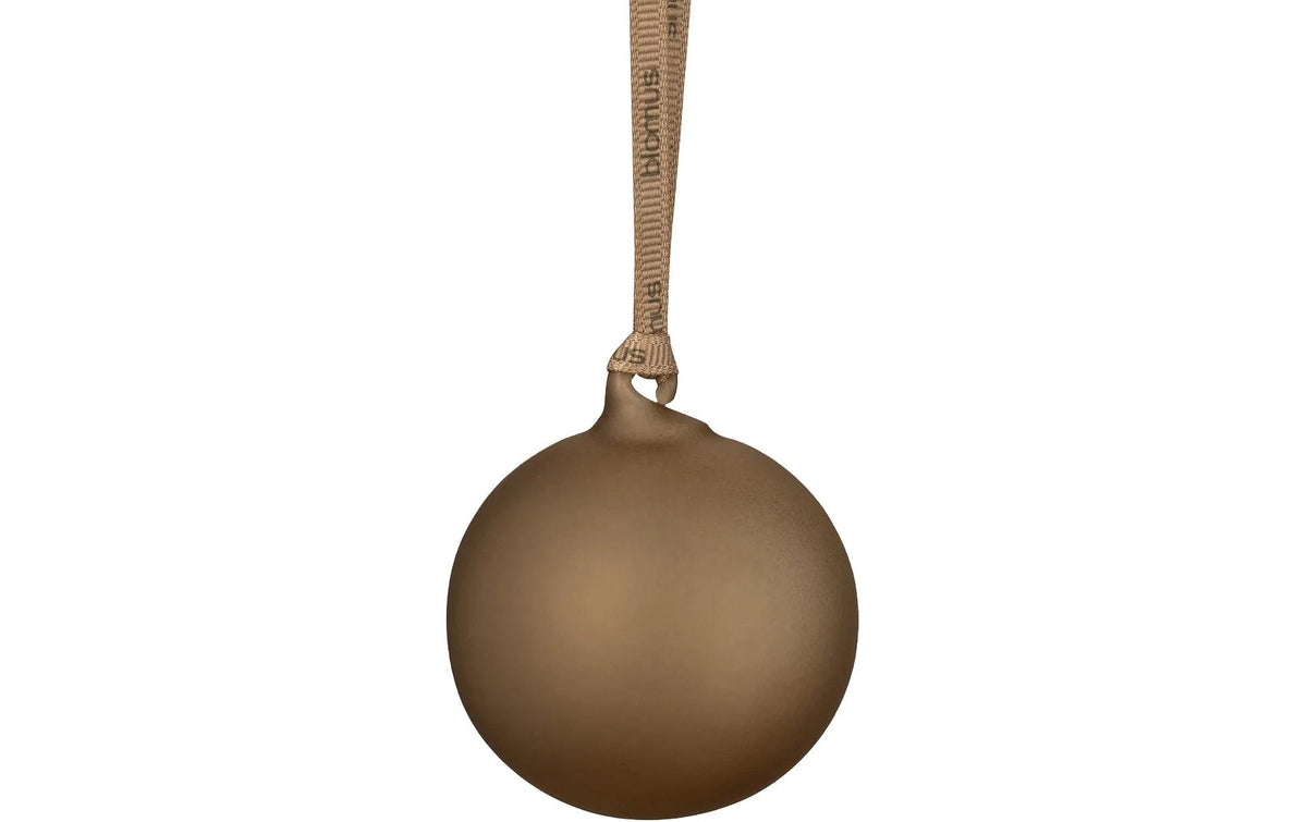 Weihnachtsschmuck Glaskugeln Ø 9 cm Altgold von Blomus