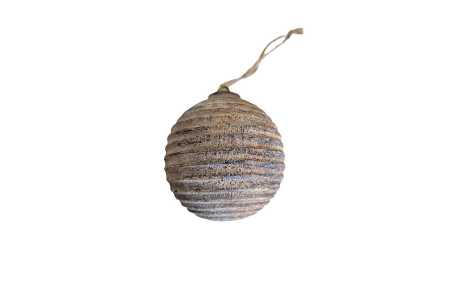 CHALET Woodenstripes Dekokugel Neutral