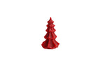 Weihnachtskerze Tannenbaumkerze 14x14x21cm von CHALET