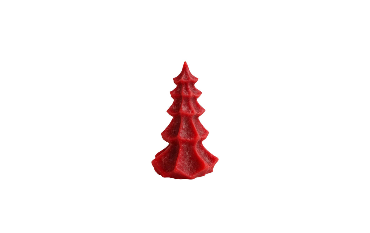 Weihnachtskerze Tannenbaumkerze 14x14x21cm von CHALET