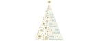 Weihnachtskarte Gold Eleganz von ABC