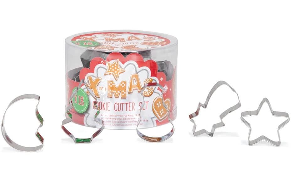 Guetzli-Ausstecher Weihnachten Edelstahl Bronze