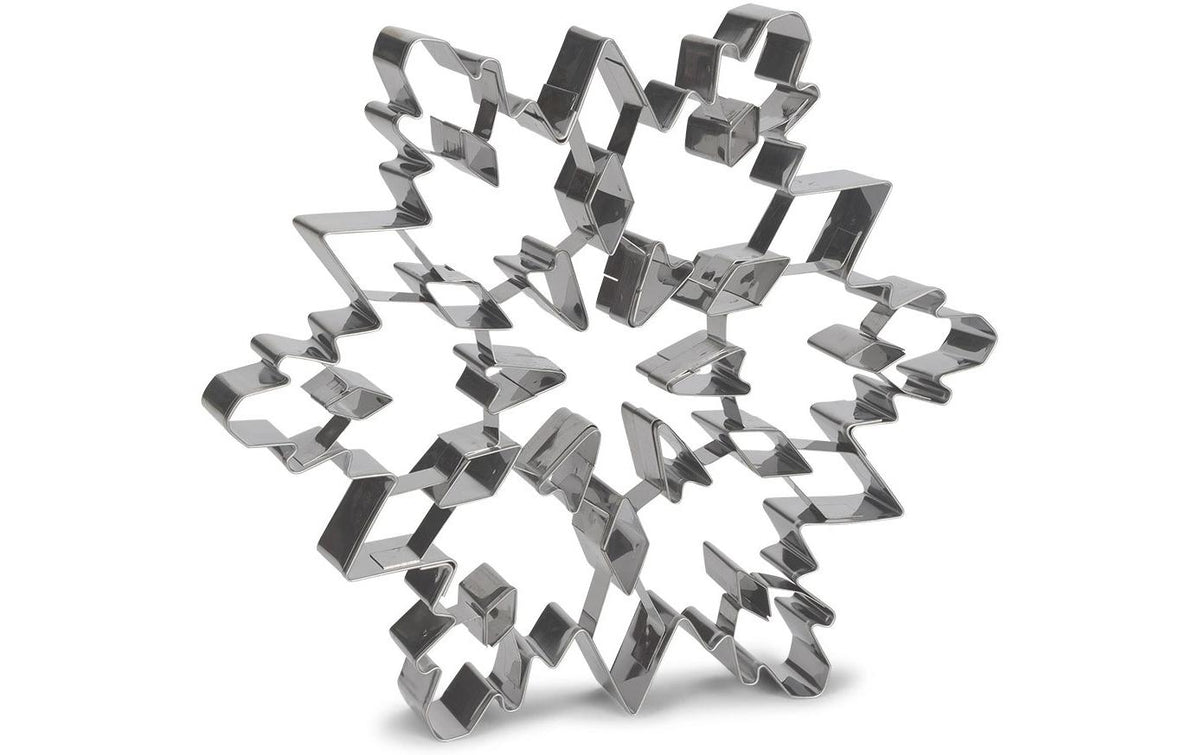Patisse Patisse Guetzli-Ausstecher Schneeflocke XXL Edelstahl Silber