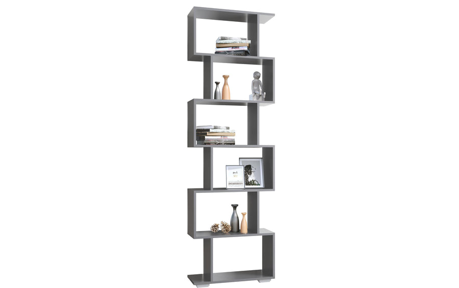 Wohnregal Palusa L Anthrazit 60x196x24 cm von VCM