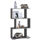 VCM Wohnregal Palusa M 60 x 97 x 24 cm Anthrazit
