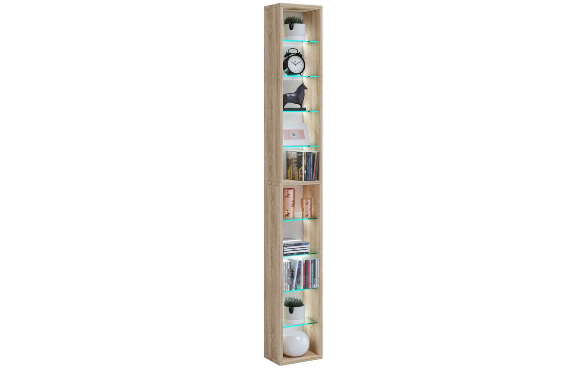 VCM Wohnregal Rasato XL 152 x 20 cm Weiss