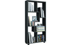 Wohnregal Blina 60x119x20 cm Schwarz von VCM