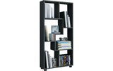 VCM Wohnregal Blina 60 x 119 x 20 cm Schwarz