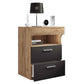 VCM Nachttisch Slepal L 45 x 61 cm Weiss
