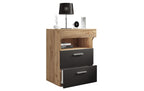 Nachttisch Slepal L 45 x 61 cm Weiss von VCM